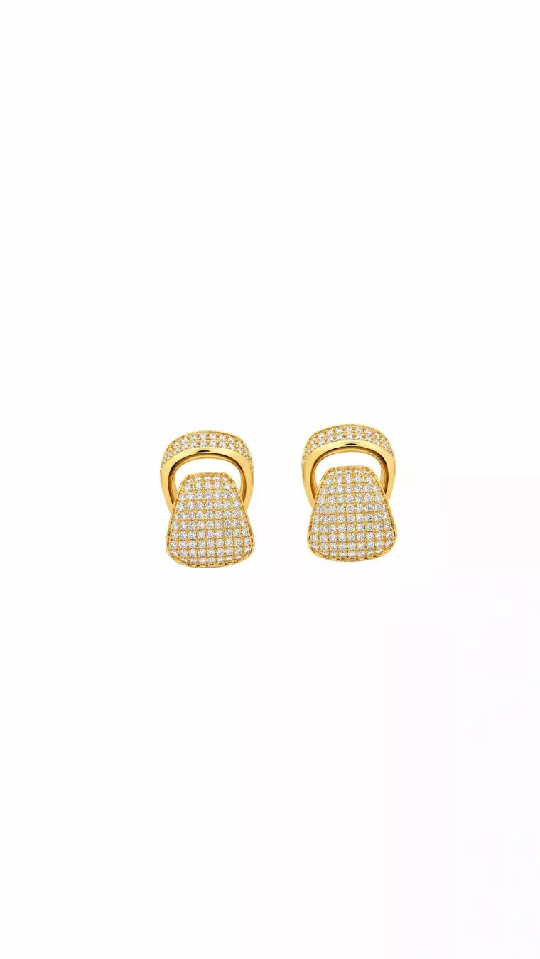 Brincos Detalhe Zirconias