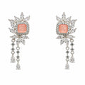 Brincos Festa Rose Zirconias