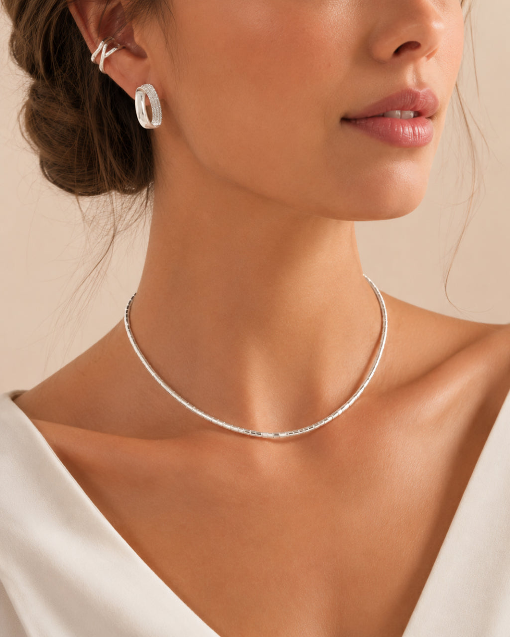 Colar Choker Canutilhos Redondinhos