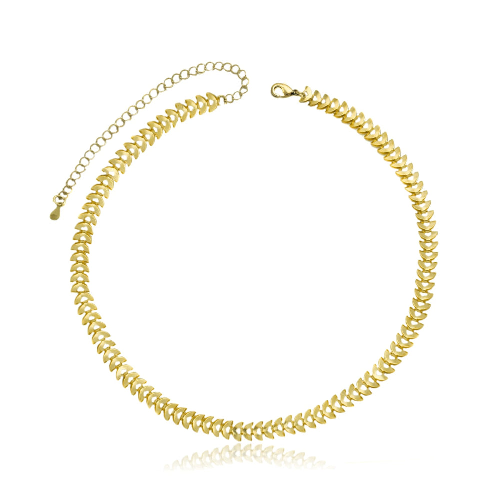 Colar Choker Escama