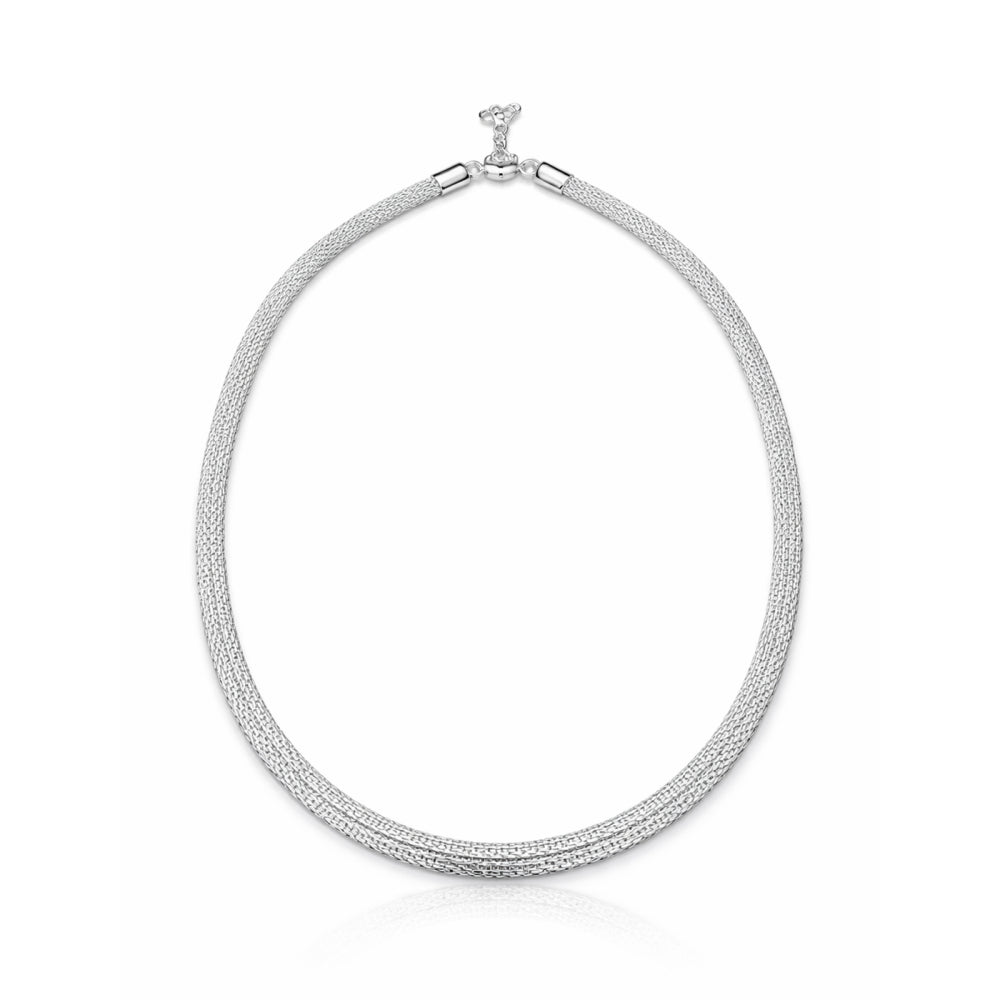 Colar Choker Malha Redonda 4mm