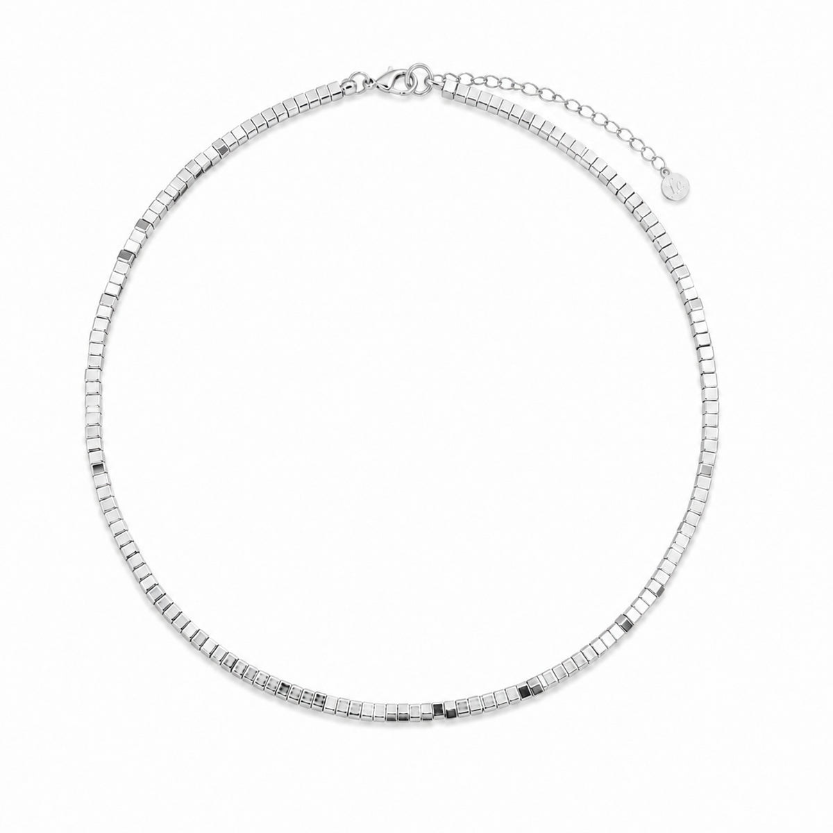 Colar Choker Mini Quadradinhos