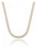 Colar Choker Riviera Baguete