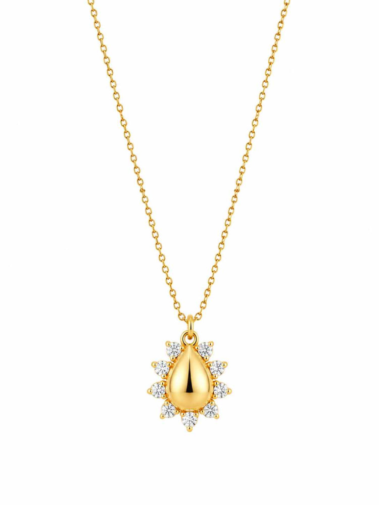 Colar Gota Zirconias