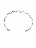 Pulseira Bracelete Aro Rígido Ondulado
