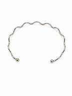 Pulseira Bracelete Aro Rígido Ondulado