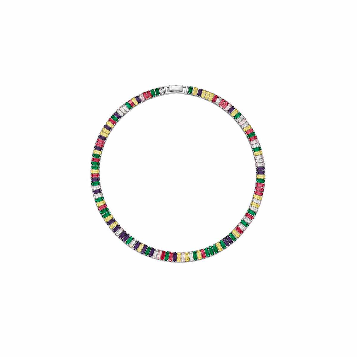 Colar Choker Riviera Rainbow