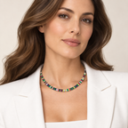 Colar Choker Riviera Rainbow