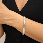 Pulseira Riviera Baguete