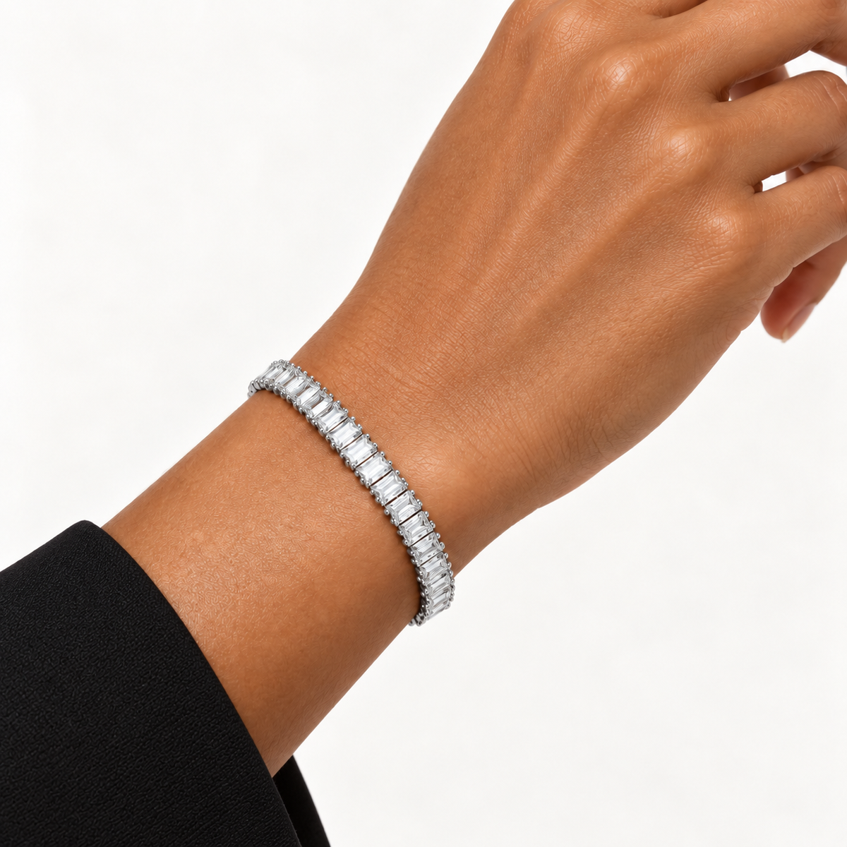 Pulseira Riviera Baguete