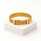 Pulseira Aço Dourado