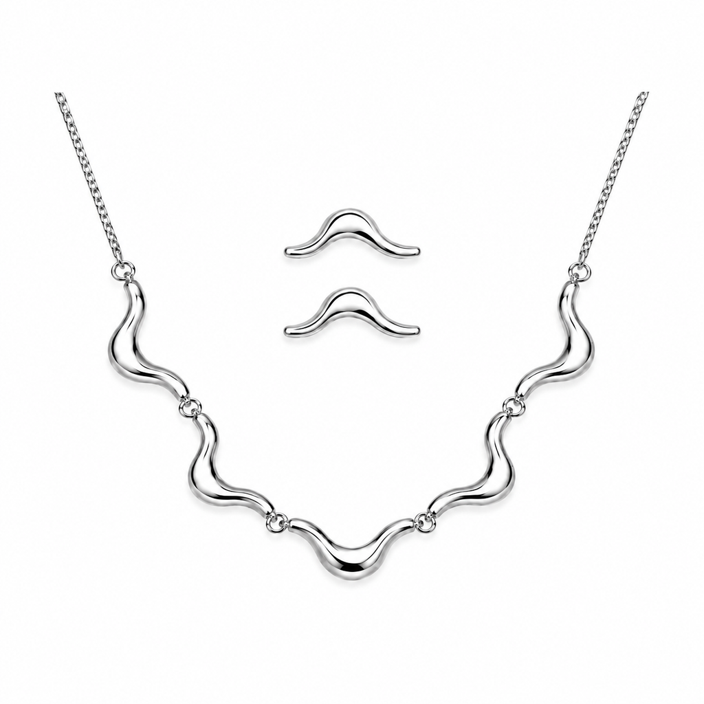 Conjunto Colar e Brincos Orgânico