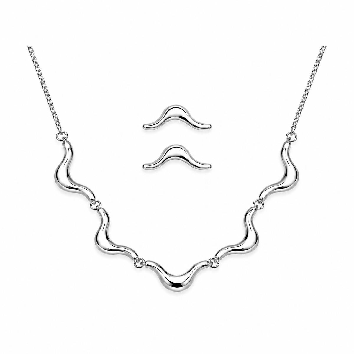 Conjunto Colar e Brincos Orgânico