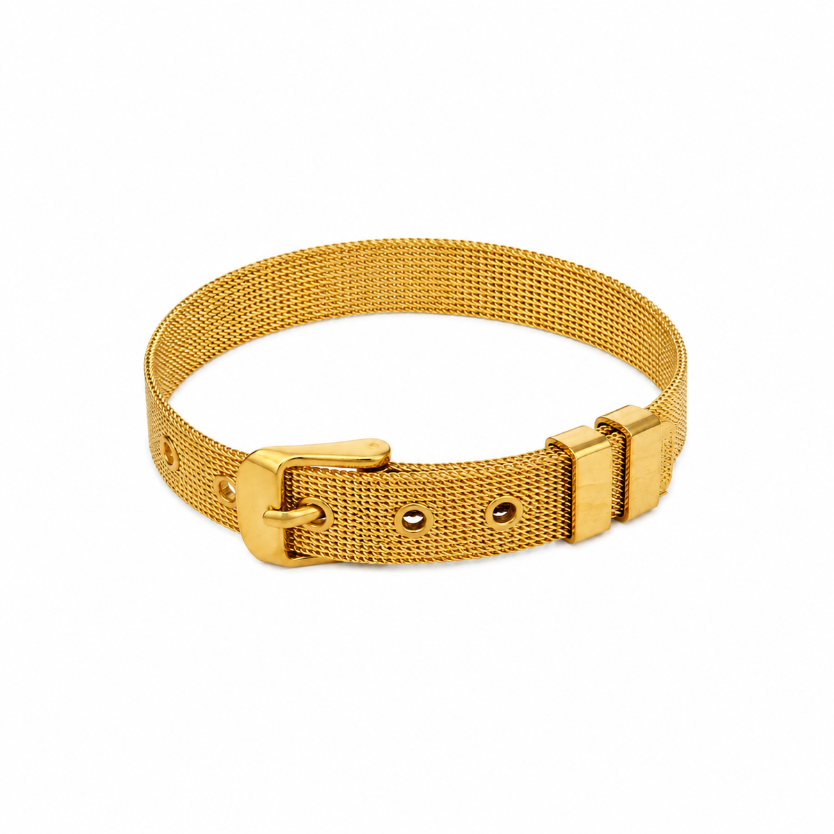 Pulseira Aço Dourado