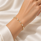 Pulseira Detalhes Retangulares