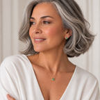 Conjunto Colar + Brincos Ponto de Luz Quadrado Verde Paraíba