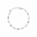 Pulseira Coração Pérola