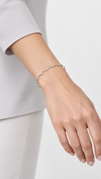 Pulseira Bracelete Aro Rígido Ondulado