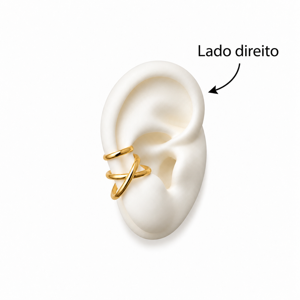 Piercing Fake Único X