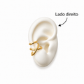Piercing Fake Único X