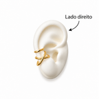 Piercing Fake Único X