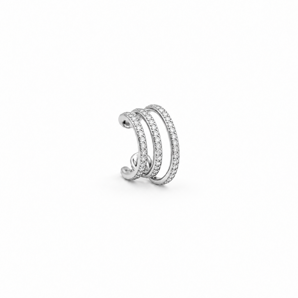 Piercing Fake 3 Hastes Cravejado