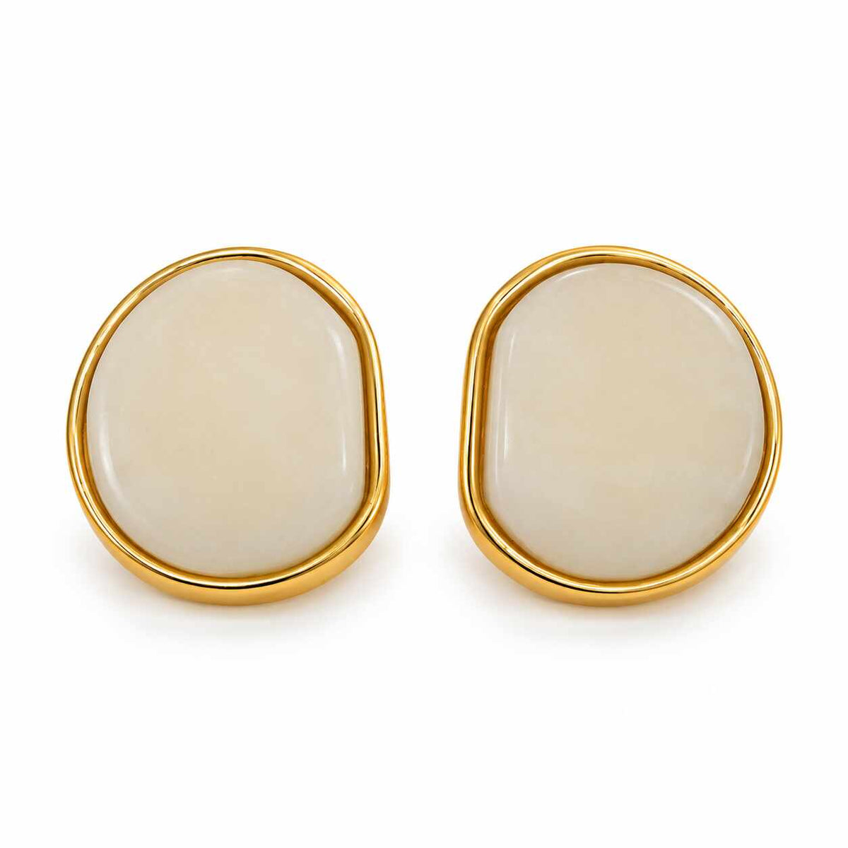 Brincos Orgânico Off White
