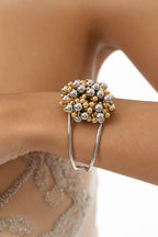 Pulseira Bracelete Bolinhas 